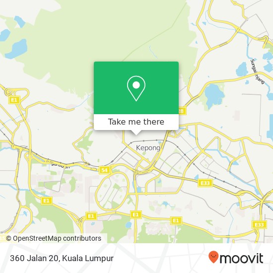 360 Jalan 20 map