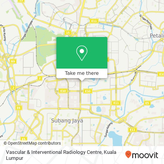 Vascular & Interventional Radiology Centre map