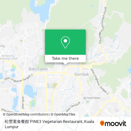松豐素食餐館 PINE3 Vegetarian Restaurant map