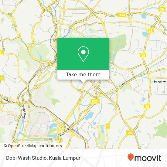 Dobi Wash Studio map