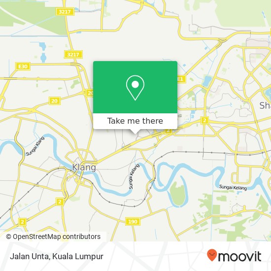 Jalan Unta map