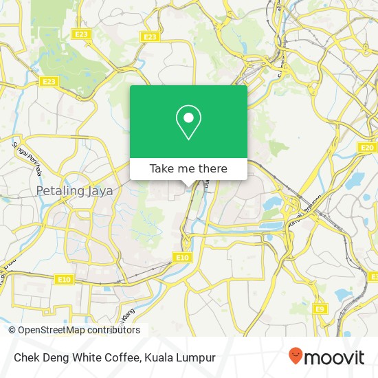 Chek Deng White Coffee map