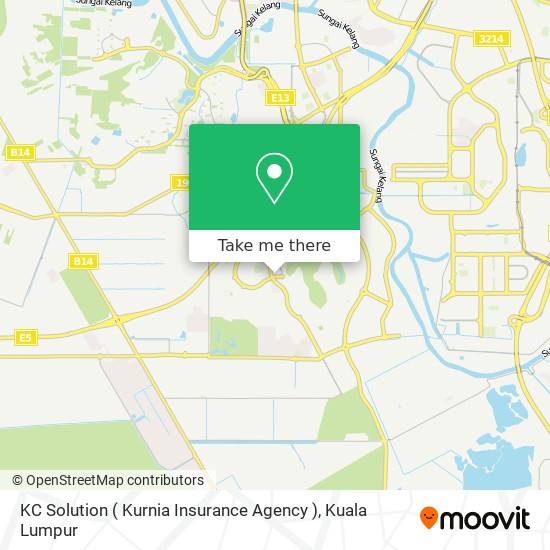 Peta KC Solution ( Kurnia Insurance Agency )