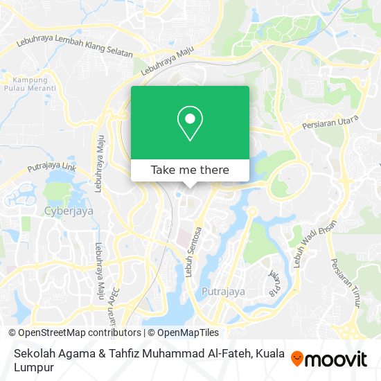 Peta Sekolah Agama & Tahfiz Muhammad Al-Fateh