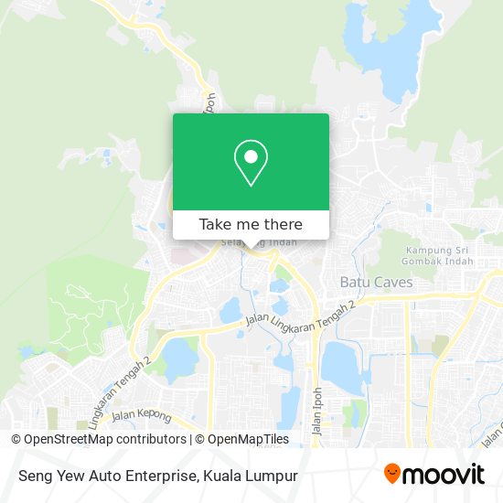 Peta Seng Yew Auto Enterprise