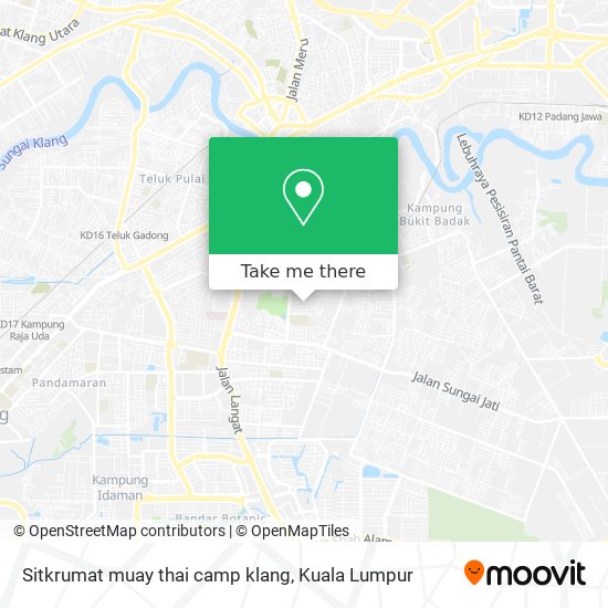 Sitkrumat muay thai camp klang map