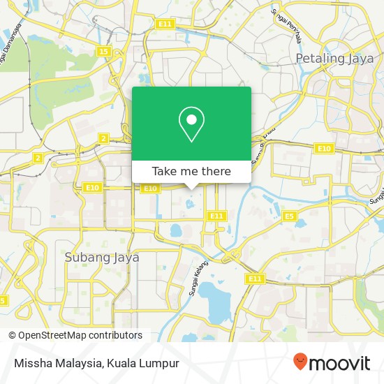 Peta Missha Malaysia