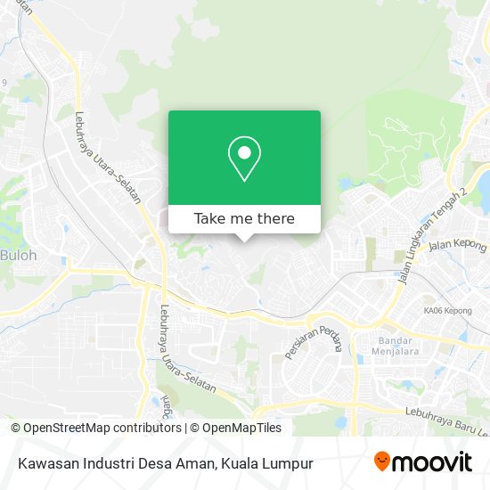 Kawasan Industri Desa Aman map