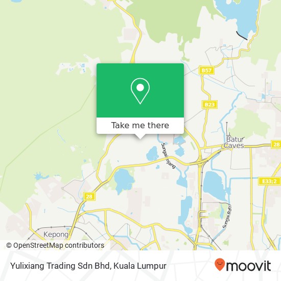 Yulixiang Trading Sdn Bhd map