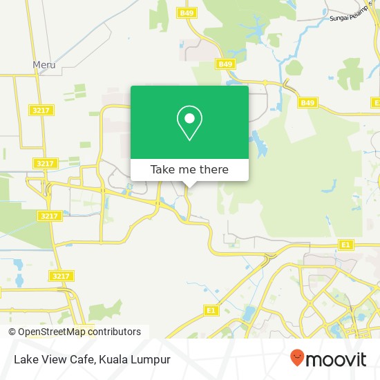 Lake View Cafe map