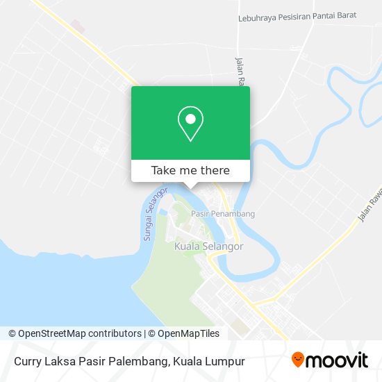 Peta Curry Laksa Pasir Palembang