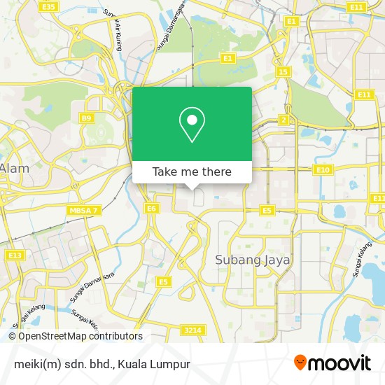 meiki(m) sdn. bhd. map