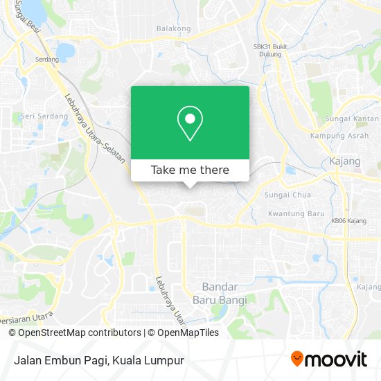 Jalan Embun Pagi map