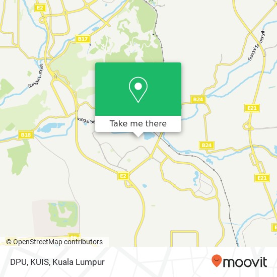 DPU, KUIS map