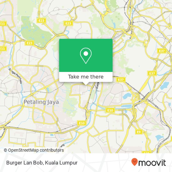 Burger Lan Bob map