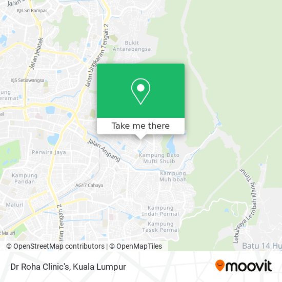 Dr Roha Clinic's map