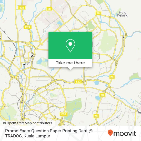 Promo Exam Question Paper Printing Dept @ TRADOC map