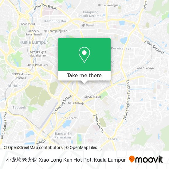 小龙坎老火锅 Xiao Long Kan Hot Pot map