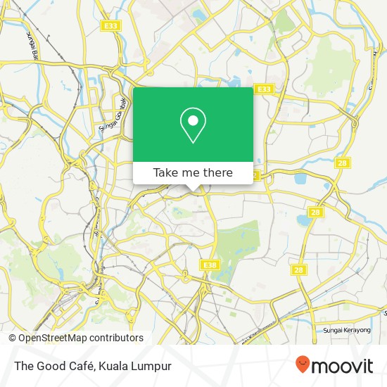 The Good Café map