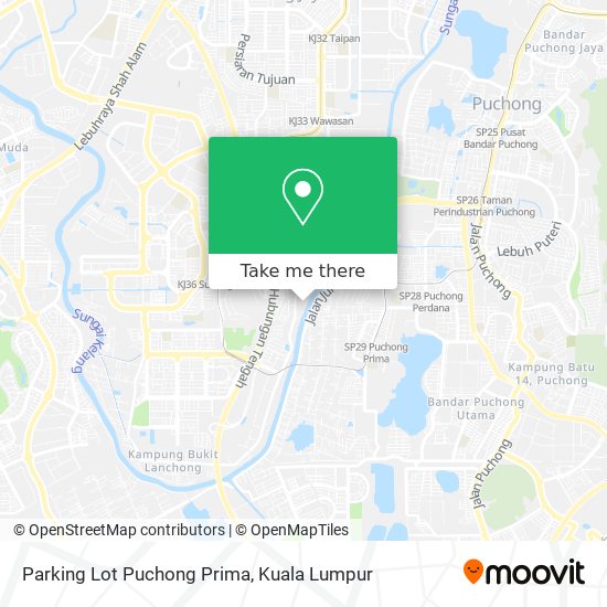 Peta Parking Lot Puchong Prima