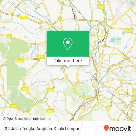 32 Jalan Tengku Ampuan map