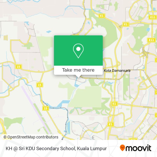 KH @ Sri KDU Secondary School map