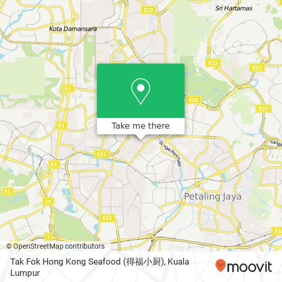 Tak Fok Hong Kong Seafood (得福小厨) map