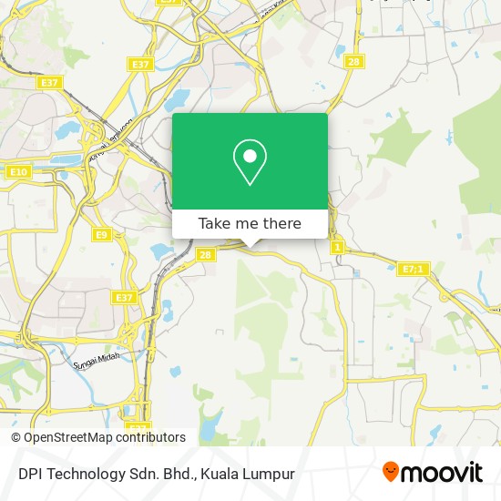 Bagaimana Untuk Pergi Ke Dpi Technology Sdn Bhd Di Kuala Lumpur Menggunakan Bas Mrt Lrt Keretapi Atau Monorel Moovit
