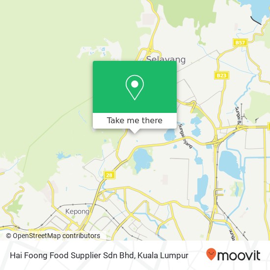 Hai Foong Food Supplier Sdn Bhd map
