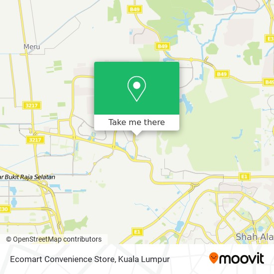 Ecomart Convenience Store map