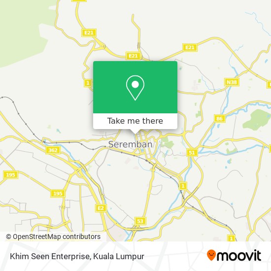 Khim Seen Enterprise map