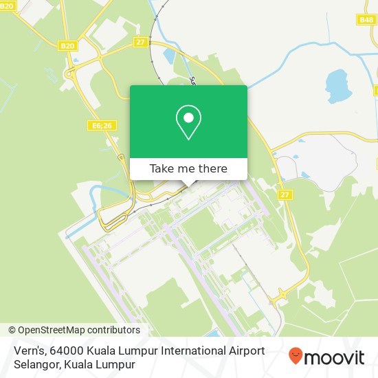 Vern's, 64000 Kuala Lumpur International Airport Selangor map