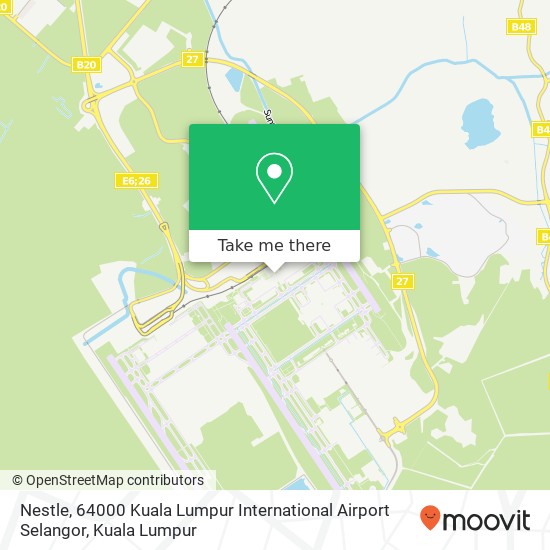 Nestle, 64000 Kuala Lumpur International Airport Selangor map