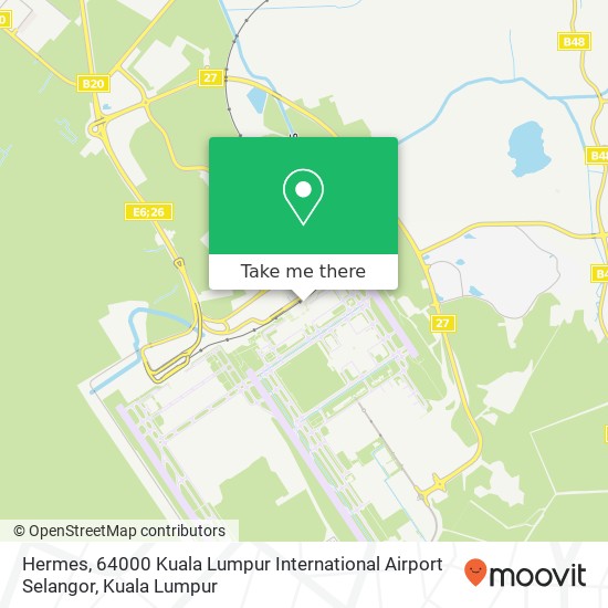 Hermes, 64000 Kuala Lumpur International Airport Selangor map