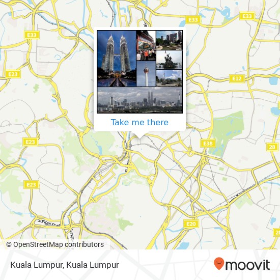 Kuala Lumpur map