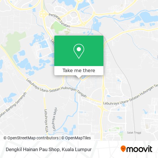 Peta Dengkil Hainan Pau Shop