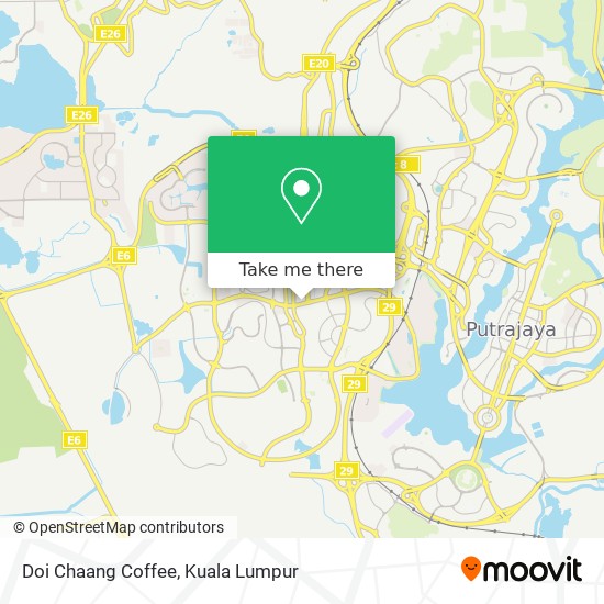 Doi Chaang Coffee map