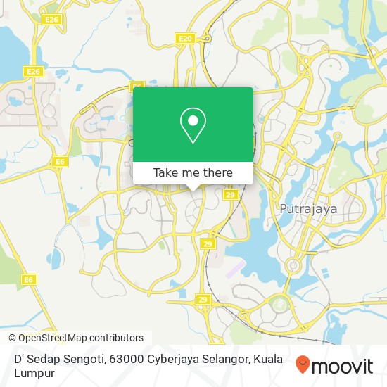 Peta D' Sedap Sengoti, 63000 Cyberjaya Selangor