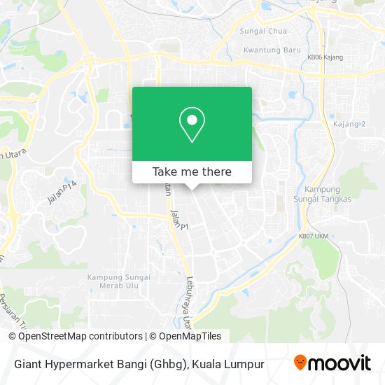 Giant Hypermarket Bangi (Ghbg) map