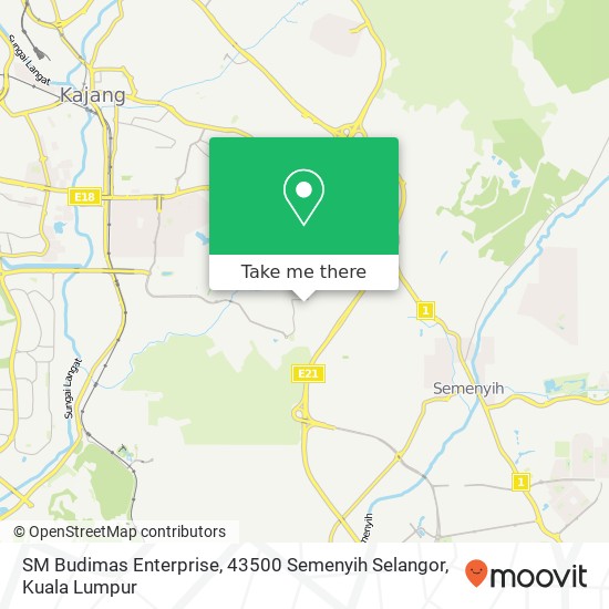 SM Budimas Enterprise, 43500 Semenyih Selangor map