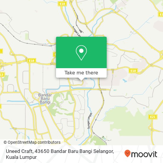 Uneed Craft, 43650 Bandar Baru Bangi Selangor map