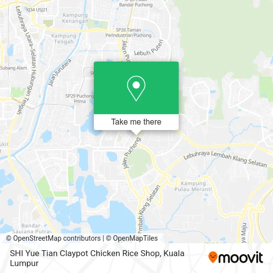 SHI Yue Tian Claypot Chicken Rice Shop map