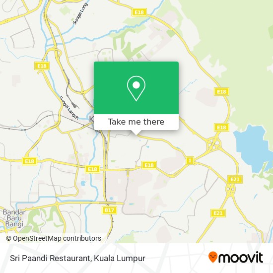 Sri Paandi Restaurant map