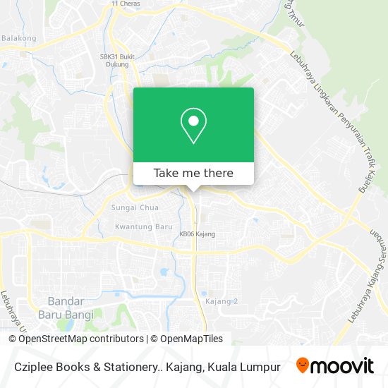 Cziplee Books & Stationery.. Kajang map