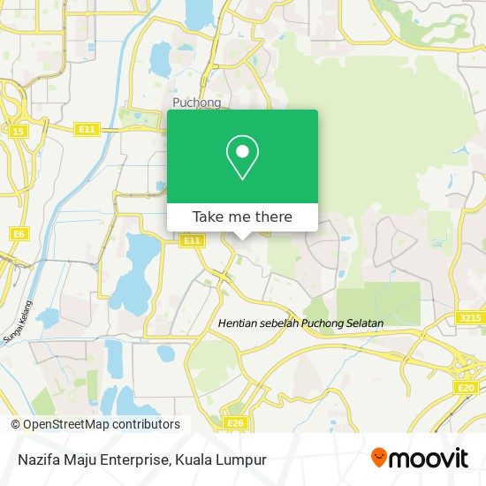 Nazifa Maju Enterprise map