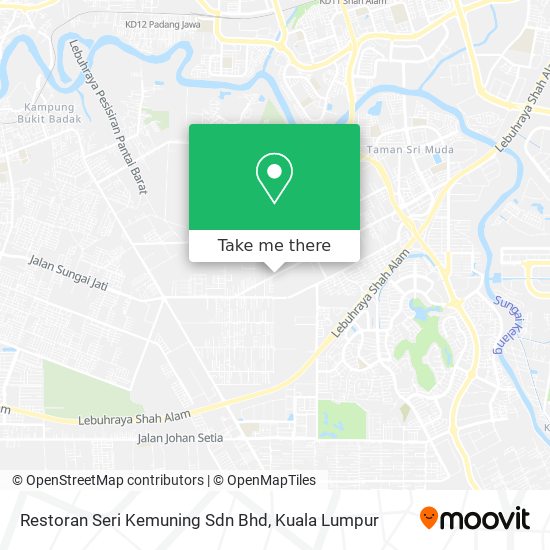 Restoran Seri Kemuning Sdn Bhd map
