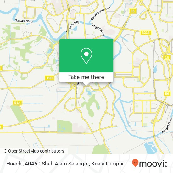 Haechi, 40460 Shah Alam Selangor map