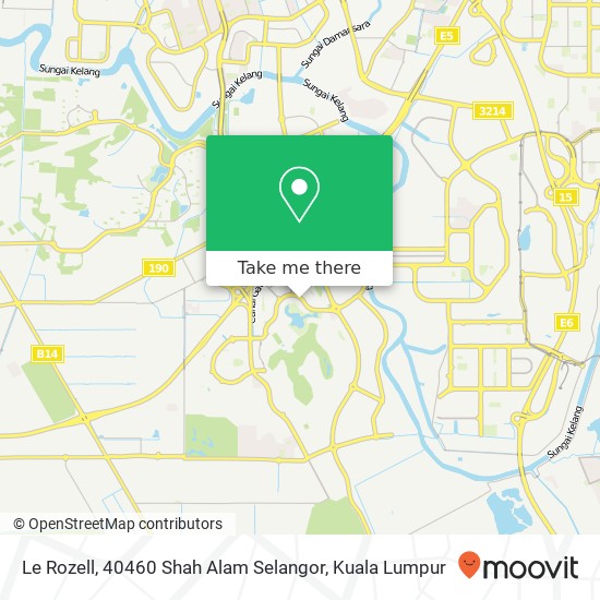 Peta Le Rozell, 40460 Shah Alam Selangor