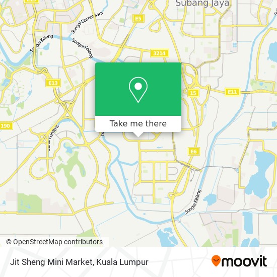 Jit Sheng Mini Market map