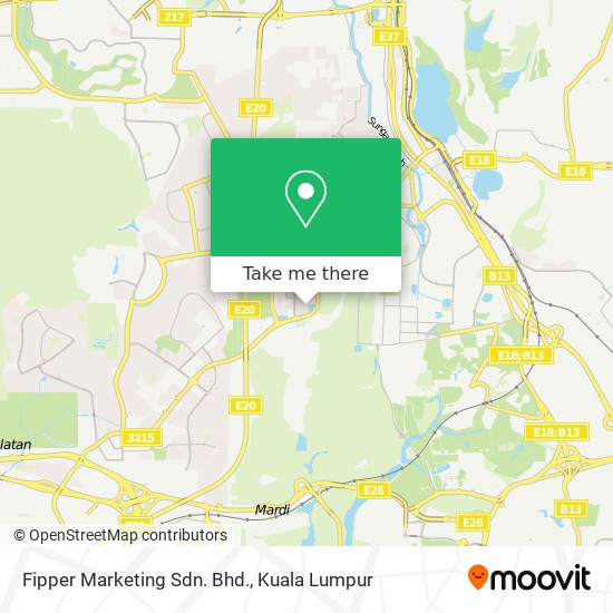 Fipper Marketing Sdn. Bhd. map